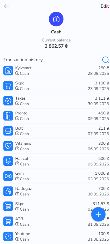 Money Minder screenshot 3