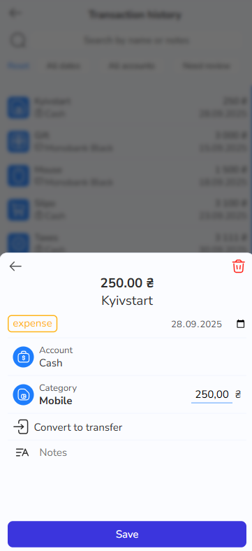 Money Minder screenshot 8