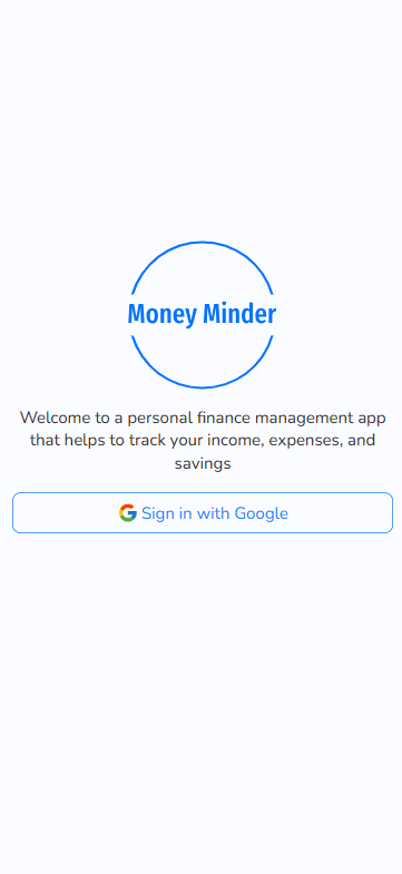 Money Minder screenshot 1