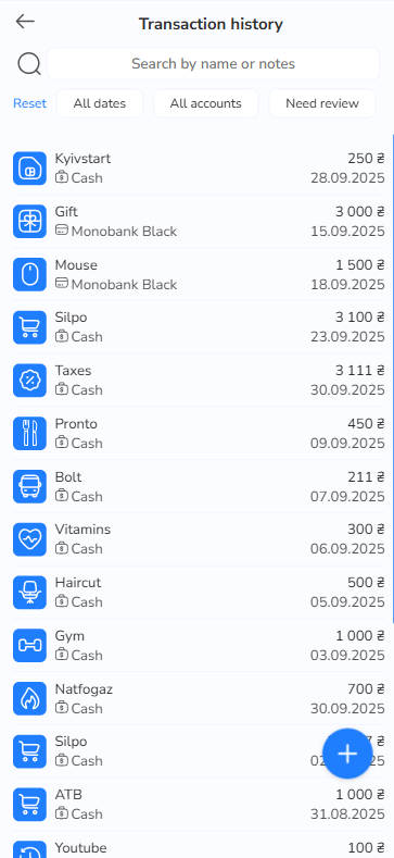 Money Minder screenshot 7