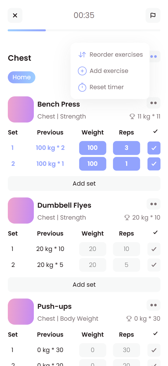Workout Buddy screenshot 4
