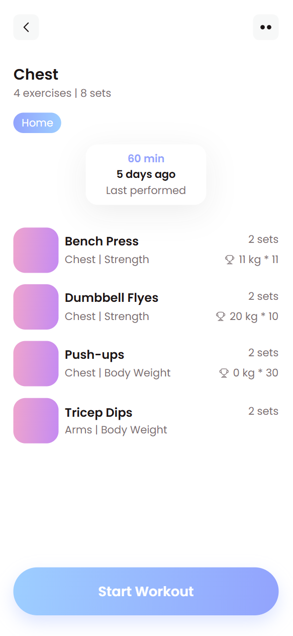 Workout Buddy screenshot 5