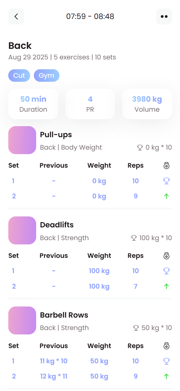Workout Buddy screenshot 10